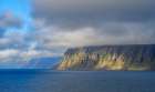 Iceland. Landscape in fjord Patreksfjordur during autumn. Art Print